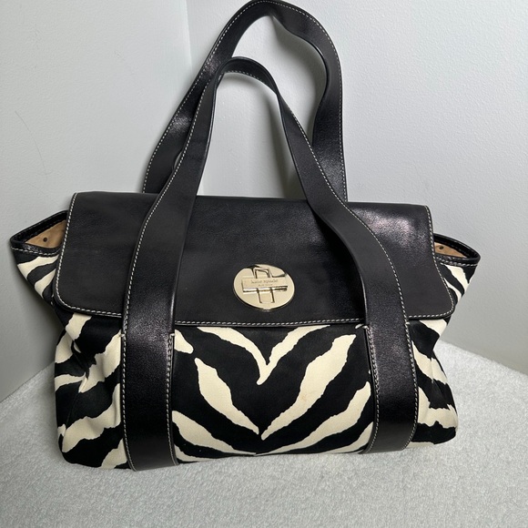 kate spade Handbags - kate spade Black and White Zebra Print Tote